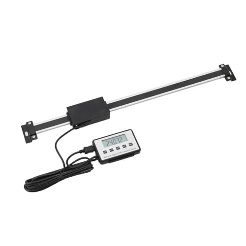 SUDEG Digitalanzeige Set,Digital readout kit Auslesewaage Digitalanzeige Wegsensor genaue digitale LCD-Skala für Fräsmaschinen-Drehmaschinen,Genauigkeit: ±0,1 mm,0-300 mm von SUDEG