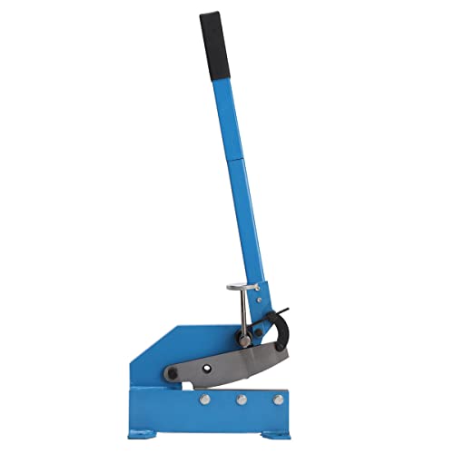 SUDEG Handhebelschere Manuelle Platte Flache Metall Stahlblechschere,200mm Klingenlänge Hebelblechschere,Hebelschere Blechschere Schlagschere Blech Schere von SUDEG