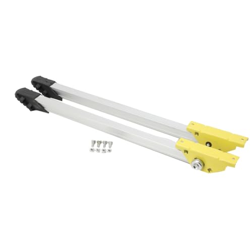 SUDEG Ladder Stabilizer,Leiterhaken Leiter Zubehör,Dachleiter Stabilisator mit Rutschfesten Gummifüßen,Leiter Nivellierfüße,Ladet bis zu 440lbs,Länge 630 mm von SUDEG