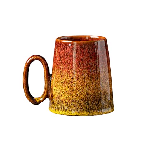 SUDOCA Keramiktasse mit Farbverlaufsglasur – 400 ml große Vintage-Kaffeetasse, ästhetische Ombré-Teetasse für das Home Office,11 SUDOCA Keramiktasse mit Farbverlaufsglasur – 400 ml große Vintage-Kaffeetasse, ästhetische Ombré-Teetasse für das Home Office,11 von SUDOCA