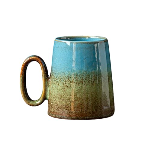 SUDOCA Keramiktasse mit Farbverlaufsglasur – 400 ml große Vintage-Kaffeetasse, ästhetische Ombré-Teetasse für das Home Office,9 SUDOCA Keramiktasse mit Farbverlaufsglasur – 400 ml große Vintage-Kaffeetasse, ästhetische Ombré-Teetasse für das Home Office,9 von SUDOCA
