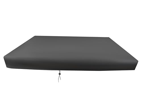 Abdeckhaube für Tischplatte Angepasste Größe WasserdichtAbdeckung Gartentisch Abdeckhaube für Partytisch Campingtisch Winddicht,regenfeste,Staub und Anti - 140x92x10cm,(55x36x4in) von SUEBAIHUO