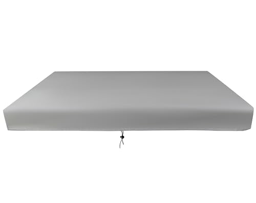 Abdeckhaube für Tischplatte Angepasste Größe WasserdichtAbdeckung Gartentisch Abdeckhaube für Partytisch Campingtisch Winddicht,regenfeste,Staub und Anti - 211x74x10cm,(83x29x4in) von SUEBAIHUO