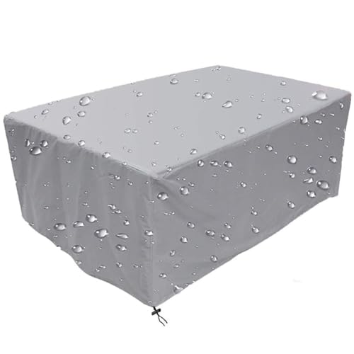 Abdeckung für Gartenmöbel,Alle Größen,Abdeckhaube für Gartenmöbel und für rechteckige Sitzgarnituren,Regenschutz und Staubfest, Anti-UV, Schwerlast 300D -Oxford Gewebe,300x140x110cm-Silber grau Abdeckung für Gartenmöbel,Alle Größen,Abdeckhaube für Gartenmöbel und für rechteckige Sitzgarnituren,Regenschutz und Staubfest, Anti-UV, Schwerlast 300D -Oxford Gewebe,300x140x110cm-Silber grau von SUEBAIHUO