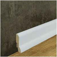 Sockelleiste weiß mdf foliert 20x60 ral 9016 Modern Weiße Fußleiste Laminat von SÜDBROCK