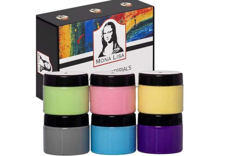 SÜDOR Acrylfarbe Acrylfarben Set 6x125ml (750ml), Acrylic Paint Set von SÜDOR
