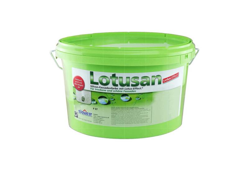 SÜDWEST Lacke + Farben Fassadenfarbe LOTUSAN F37 - 12.5 LTR (9110 WEISS) von SÜDWEST Lacke + Farben
