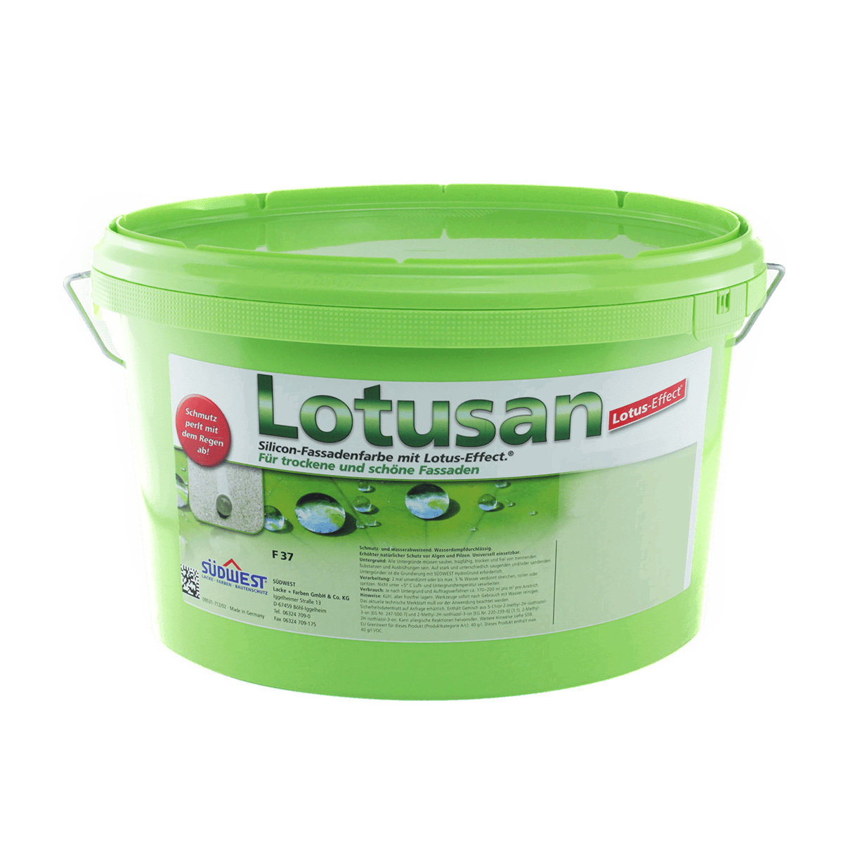 SÜDWEST Lotusan Fassadenfarbe mit Abperleffekt SÜDWEST Lotusan Fassadenfarbe mit Abperleffekt von SÜDWEST