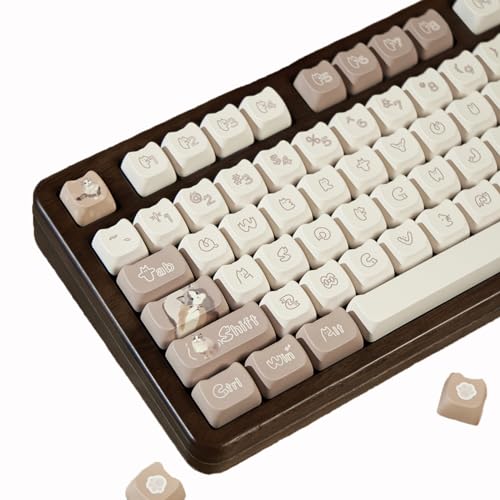 SUEHIODHY PBT Cat Keycaps Set Mao Profile Cute Keycaps 144 Keys Custom Dye-Sublimation Keyboard Keycaps for 60% 65% 70% 75% Cherry MX Switches Mac Windows PC Mechanical Keyboards SUEHIODHY PBT Cat Keycaps Set Mao Profile Cute Keycaps 144 Keys Custom Dye-Sublimation Keyboard Keycaps for 60% 65% 70% 75% Cherry MX Switches Mac Windows PC Mechanical Keyboards von SUEHIODHY