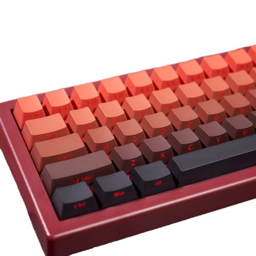 SUEHIODHY PBT Doubleshot Gradient Backlit Side Print Keycaps - 136 Keys Shine Through Custom Set for 60%, 65%, 75%, 100% Mechanical Keyboards SUEHIODHY PBT Doubleshot Gradient Backlit Side Print Keycaps - 136 Keys Shine Through Custom Set for 60%, 65%, 75%, 100% Mechanical Keyboards von SUEHIODHY