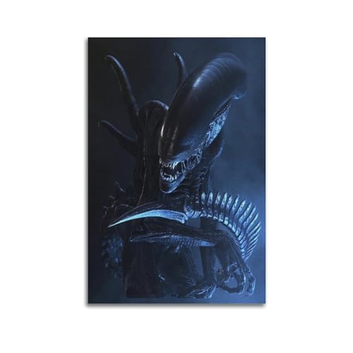 SUEJGUSJLU Filmposter Alien 1979, dekoratives Gemälde, Leinwand, Wandposter und Kunstdruck, moderne Familienschlafzimmer-Dekoration, Poster, 60 x 90 cm von SUEJGUSJLU