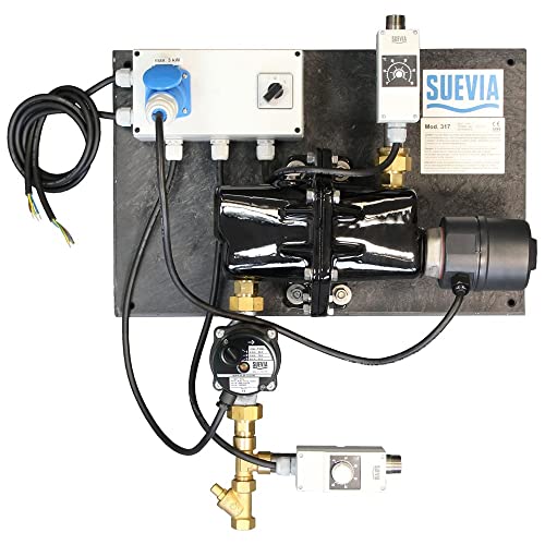 Suevia Heizgerät Modell 317 - 3000 Watt, 230 Volt - mit Rücklauftemperatur-Steuerung - 101.0317 von SUEVIA