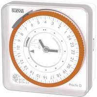 Suevia - Practic d Fronttafeleinbau-Zeitschaltuhr analog 230 v/ac 3680 w von SUEVIA