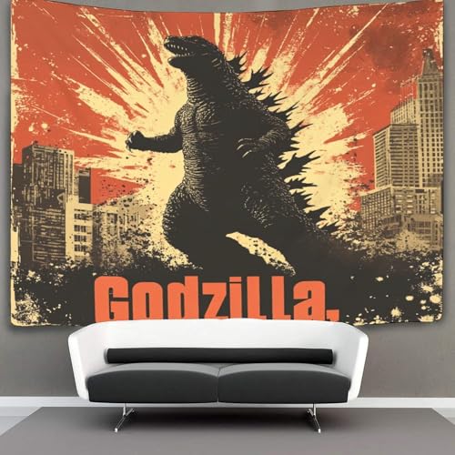 SUFFERBOW 3D Druck Godzilla Wandteppiche Poster Ornament Wandbehang Wandteppich Wanddeko Wandbehang Für Schlafzimmer Wohnzimmer Wohnkultur Tapisseries 130cmx150cm SUFFERBOW 3D Druck Godzilla Wandteppiche Poster Ornament Wandbehang Wandteppich Wanddeko Wandbehang Für Schlafzimmer Wohnzimmer Wohnkultur Tapisseries 130cmx150cm von SUFFERBOW