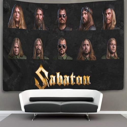 SUFFERBOW 3D Druck Sabaton Wandteppiche Poster Ornament Wandbehang Wandteppich Raumteiler Vorhang Für Jungen Mädchen Raumdekoration Tapisseries 100cmx150cm SUFFERBOW 3D Druck Sabaton Wandteppiche Poster Ornament Wandbehang Wandteppich Raumteiler Vorhang Für Jungen Mädchen Raumdekoration Tapisseries 100cmx150cm von SUFFERBOW