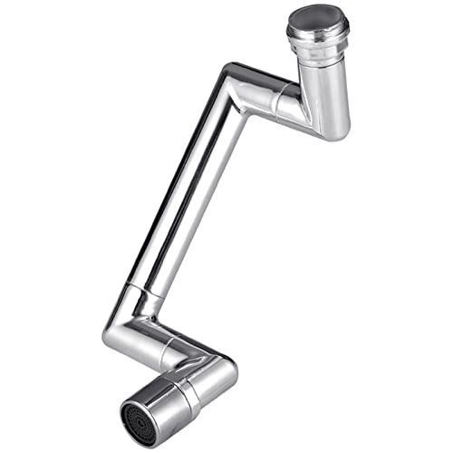 SUFUBAI Universal Rotating Faucet Extender, 1080 Big Angle Degree Swivel Kitchen Sink faucets Aerator, Splash Filter rotating Robotic Arm 2 in 1 Faucet Attachment 2modes SUFUBAI Universal Rotating Faucet Extender, 1080 Big Angle Degree Swivel Kitchen Sink faucets Aerator, Splash Filter rotating Robotic Arm 2 in 1 Faucet Attachment 2modes von SUFUBAI