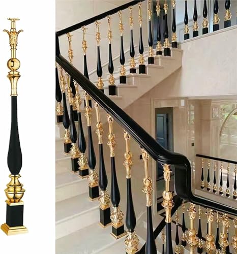 95 Cm Metallgeländersäule, Balusters Spindel Für Treppe, Innentreppen Aluminiumlegierungsposten 95 Cm Metallgeländersäule, Balusters Spindel Für Treppe, Innentreppen Aluminiumlegierungsposten von SUHBFNOL