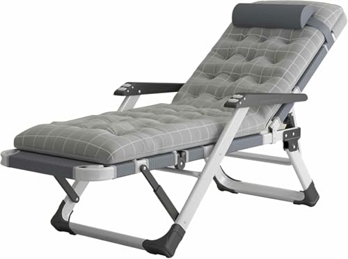 SUHBFNOL Extra Breiter Sonnenstuhl, Ältere Liege/ 150 Kg Kapazität Mit Kissenvolettem Garten Und Wohnzimmerstuhl Für Ältere Maximale von SUHBFNOL