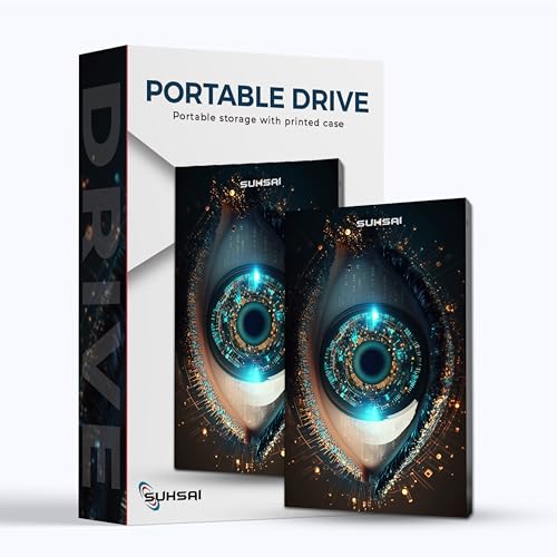 SUHSAI Externe Festplatte 320GB Tragbare Festplatte Gaming Externe Festplatte Backup-Laufwerk USB 3.0 Datenspeicherlaufwerk Eye-Printed-Festplatte Kompatibel mit Mac, Desktop, PC, PS4, PS5, SUHSAI Externe Festplatte 320GB Tragbare Festplatte Gaming Externe Festplatte Backup-Laufwerk USB 3.0 Datenspeicherlaufwerk Eye-Printed-Festplatte Kompatibel mit Mac, Desktop, PC, PS4, PS5, von SUHSAI
