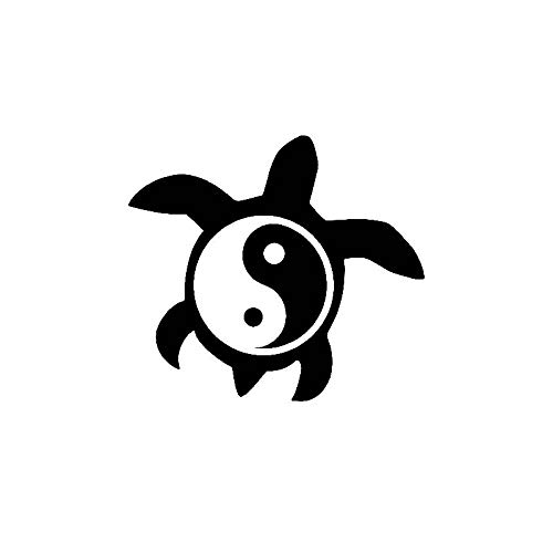 SUIFENG Autoaufkleber 12.7Cmx11.3Cm Kleine Schildkröten Yin Yang Vinyl Auto Aufkleber Aufkleber Schwarz Splitter SUIFENG Autoaufkleber 12.7Cmx11.3Cm Kleine Schildkröten Yin Yang Vinyl Auto Aufkleber Aufkleber Schwarz Splitter von SUIFENG