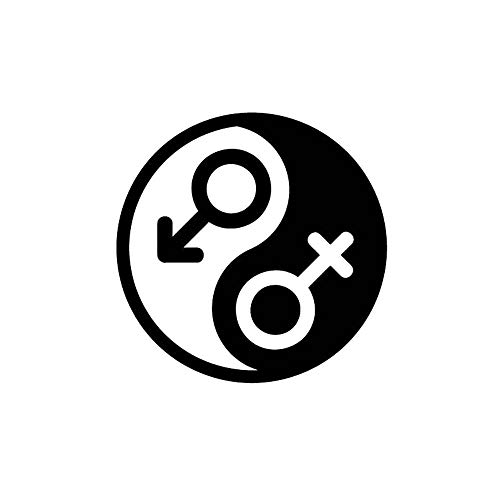 SUIFENG Autoaufkleber 12.7Cmx12.7Cm Männliches Und Weibliches Etikett Yin Und Yang Vinyl Auto Aufkleber Aufkleber Schwarz Splitter SUIFENG Autoaufkleber 12.7Cmx12.7Cm Männliches Und Weibliches Etikett Yin Und Yang Vinyl Auto Aufkleber Aufkleber Schwarz Splitter von SUIFENG