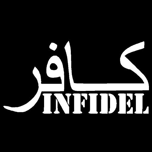 SUIFENG Autoaufkleber 15.2Cmx7.6Cm Infidel Vinyl Aufkleber Auto Aufkleber Pistole Rechte Usa Army Marines Auto Styling Dekorieren Aufkleber Schwarz/Splitter SUIFENG Autoaufkleber 15.2Cmx7.6Cm Infidel Vinyl Aufkleber Auto Aufkleber Pistole Rechte Usa Army Marines Auto Styling Dekorieren Aufkleber Schwarz/Splitter von SUIFENG