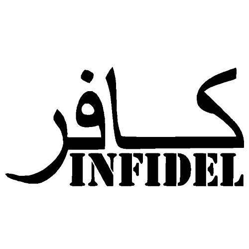 SUIFENG Autoaufkleber 15.2Cmx7.6Cm Infidel Vinyl Aufkleber Auto Aufkleber Pistole Rechte Usa Army Marines Auto Styling Dekorieren Aufkleber Schwarz/Splitter SUIFENG Autoaufkleber 15.2Cmx7.6Cm Infidel Vinyl Aufkleber Auto Aufkleber Pistole Rechte Usa Army Marines Auto Styling Dekorieren Aufkleber Schwarz/Splitter von SUIFENG