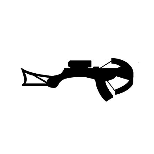 SUIFENG Autoaufkleber 15.3X5.9Cm Armbrust Bogenschießen Hunter Decor Auto Modellierung Aufkleber Silhouette Zubehör Sport Vinyl SUIFENG Autoaufkleber 15.3X5.9Cm Armbrust Bogenschießen Hunter Decor Auto Modellierung Aufkleber Silhouette Zubehör Sport Vinyl von SUIFENG