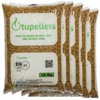 150 kg 100 % natürliche Holzpellets zum Heizen. Praktische, bequeme und effiziente Nutzung. von SUINGA