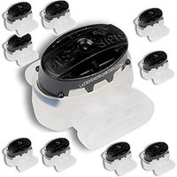 30 Stück Wasserdichter Kabelverbinder 3 Leitungen dbm 1,5 mm, Max. 30V, Ideal für Sichere Verbindungen in Elektroinstallationen von SUINGA