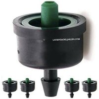 500 Stück Selbstregulierende Tropfer 2 l/h, Tropfbewässerungsventile für Mikro-Bewässerungssystem, Tropfer für Gartenbewässerung von SUINGA