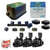 Suinga - Automatisches Bewässerungs-KIT 3 Zonen für elektrische Bewässerung. Timer-Baugruppe + Magnetventile + Installationszubehör Suinga - Automatisches Bewässerungs-KIT 3 Zonen für elektrische Bewässerung. Timer-Baugruppe + Magnetventile + Installationszubehör von SUINGA