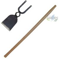 Flachhacke 33 cm und Gabel mit Stiel 90 cm Flachhacke 33 cm und Gabel mit Stiel 90 cm von SUINGA