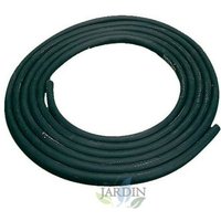 Flexibles schwarzes PVC-Rohr 10 x 14 mm. 25-Meter-Spule von SUINGA