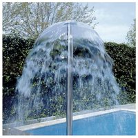 Inox-Wasserpilz für Pool ø 285 mm aus poliertem Edelstahl AISI-316. von ASTRALPOOL