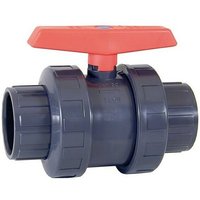 Kleben Sie den Kugelhahn 25 mm zum Kleben von pvc. Maximaler Druck 10 bar. Wird in Polyethylen- und PVC-Rohren mit 25 mm 3/4 Zol von SUINGA