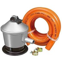 Komplettes Butan-/Propan-Gas-Kit + Gummischlauch 1,5 m + 2 Schellen / In Spanien zugelassen von SUINGA