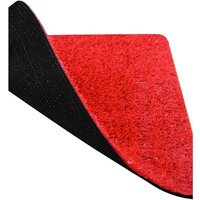 Suinga - Kunstgras Rote Teppich 7mm Rolle 2x10m Robber Synthetischer Teppich Ideal für Veranstaltungen, Terrassen und Messen von SUINGA