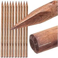 Suinga - Pfähle für Bäume 180 cm, ø 4 cm, Tutoren mit Spitze, Holzpfosten, Palisaden. (Pack 20) von SUINGA