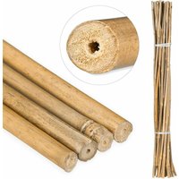 Pack 50 x natürliche Bambuspfähle 100 cm, 10-12 mm. Ökologische Bambusstöcke zur Unterstützung von Bäumen, Pflanzen und Gemüse von SUINGA