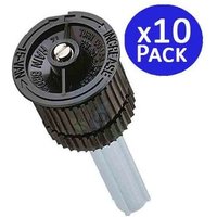 10 Stück Rain Bird 15 van Sprühdüse für Bewässerungssprinkler Einstellbarer Winkel Reichweite 4,5 Meter von SUINGA