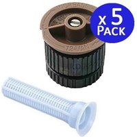 5 Stück Rain Bird 12 van Sprühdüse für Bewässerungssprinkler Einstellbarer Winkel Reichweite 3,7 Meter von SUINGA
