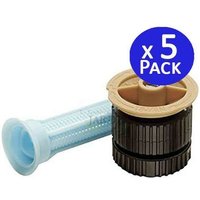 Suinga - 5 Stück Rain Bird 18 van Sprühdüse für Bewässerungssprinkler Einstellbarer Winkel Reichweite 5,2 Meter von SUINGA