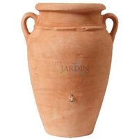 Suinga - Antike Terracotta Amphore Graf, Wassertank 600 Liter mit Hahn, traditionelle Amphore 92 x 142 cm Suinga - Antike Terracotta Amphore Graf, Wassertank 600 Liter mit Hahn, traditionelle Amphore 92 x 142 cm von SUINGA