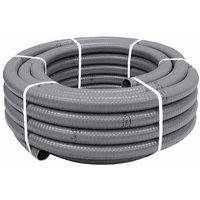 Suinga - Flexibles PVC-Hydrotube graues Rohr ø 25 mm - Rolle 50 Meter von SUINGA