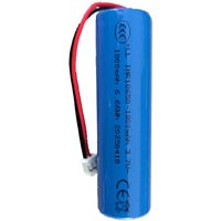 Suinga - Lithiumbatterie 1800 mAh 3,7 v 6,66 Wh IMR18650 ce Wiederaufladbarer Li-Ionen-Akku mit XH2.54/2P-Anschluss von SUINGA