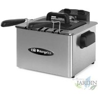 Suinga - Orbegozo Fritteuse aus Edelstahl. 4,5 Liter Fassungsvermögen. Einstellbarer Thermostat. Leistung 2180 Watt Suinga - Orbegozo Fritteuse aus Edelstahl. 4,5 Liter Fassungsvermögen. Einstellbarer Thermostat. Leistung 2180 Watt von SUINGA