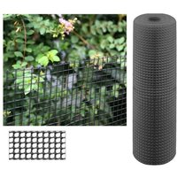 Suinga - Quadratisches Kunststoffgitter für Terrassen, Balkone oder Zäune 1 x 1 cm, grau, 1 x 5 m Suinga - Quadratisches Kunststoffgitter für Terrassen, Balkone oder Zäune 1 x 1 cm, grau, 1 x 5 m von SUINGA