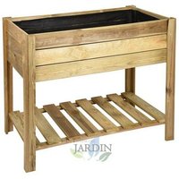 Suinga - Rechteckiger Anzuchttisch aus Holz 100 x 50 x 75 cm von SUINGA