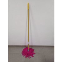 Suinga - Schleife Bodenwischer Mikrofasermopp mit rosa Faden + Besenstiel 140 cm Suinga - Schleife Bodenwischer Mikrofasermopp mit rosa Faden + Besenstiel 140 cm von SUINGA